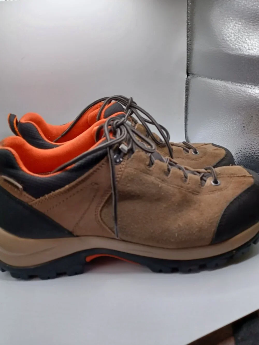 Duluth Trading Co Boots Mens 9 Wide Jackpine Lace Up Hiking Ankle Boot Brown